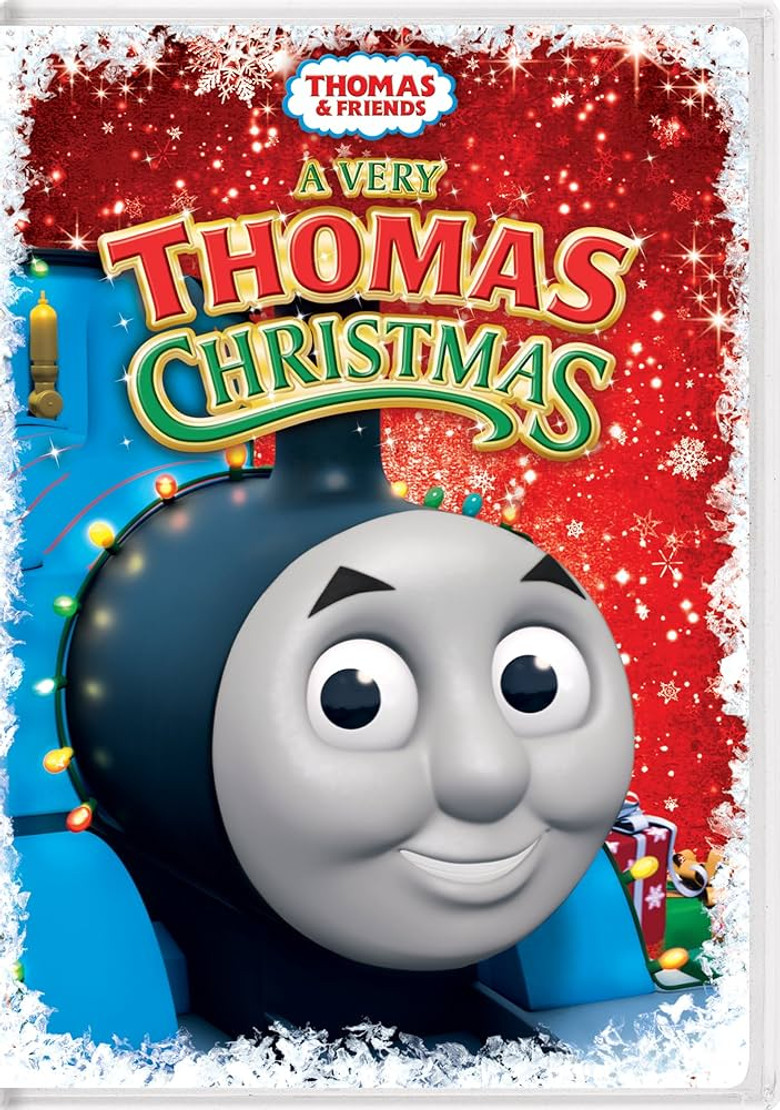 Thomas & Friends: A Very Thomas Christmas poster background
