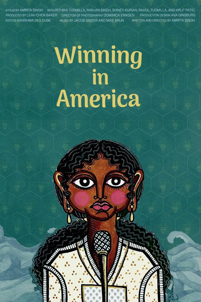 Winning in America poster background