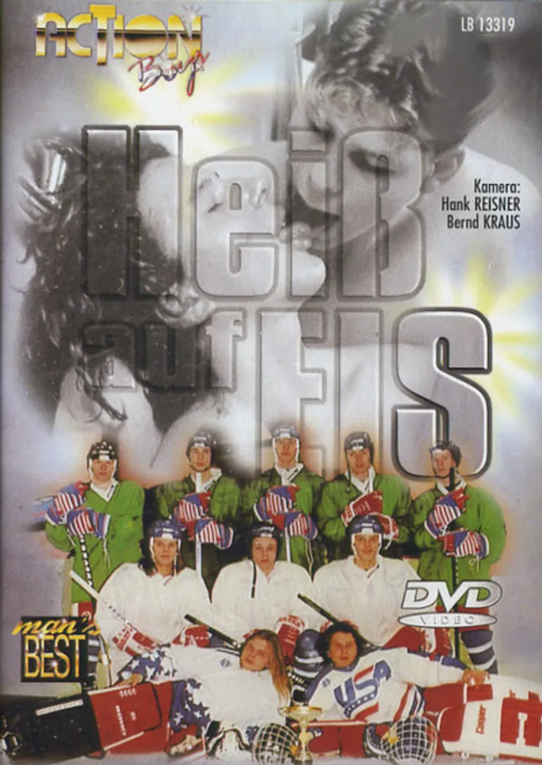 Heat on Ice poster background