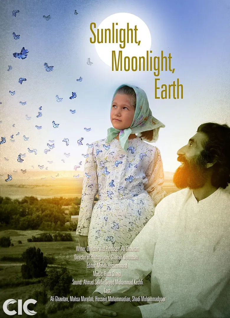 Sunlight, Moonlight, Earth poster background