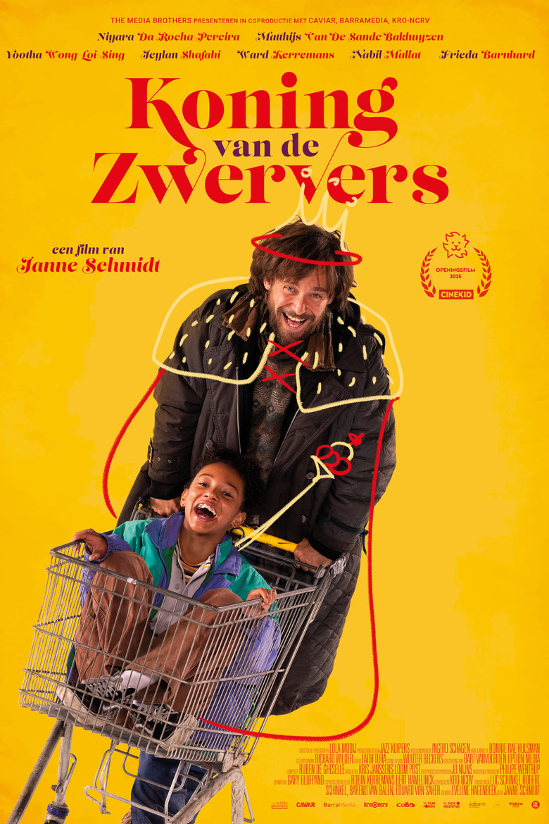 Koning van de Zwervers poster background