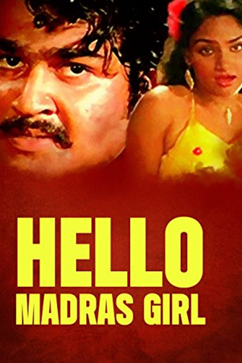 Hello Madras Girl poster background