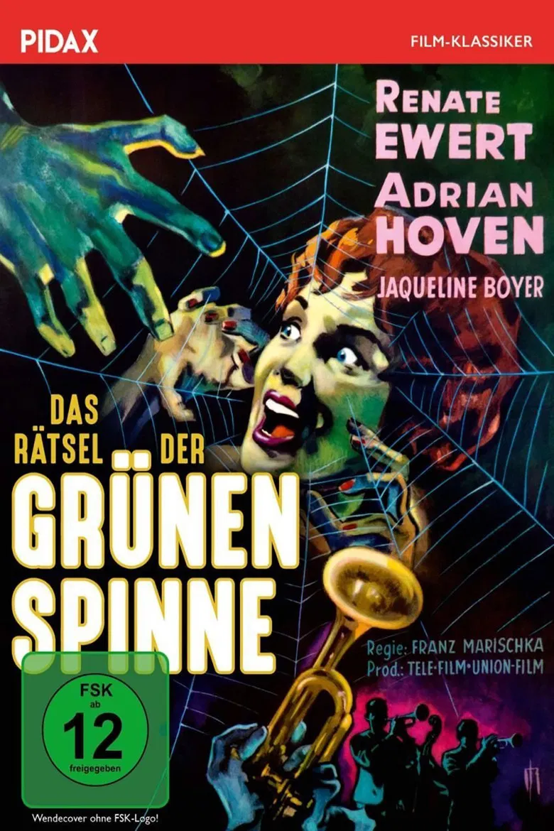 Das Rätsel der grünen Spinne poster background