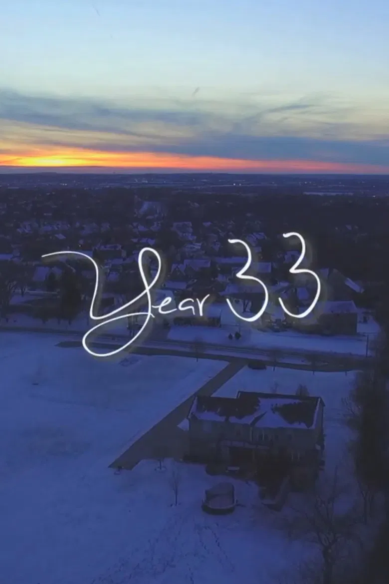 Year 33 poster background