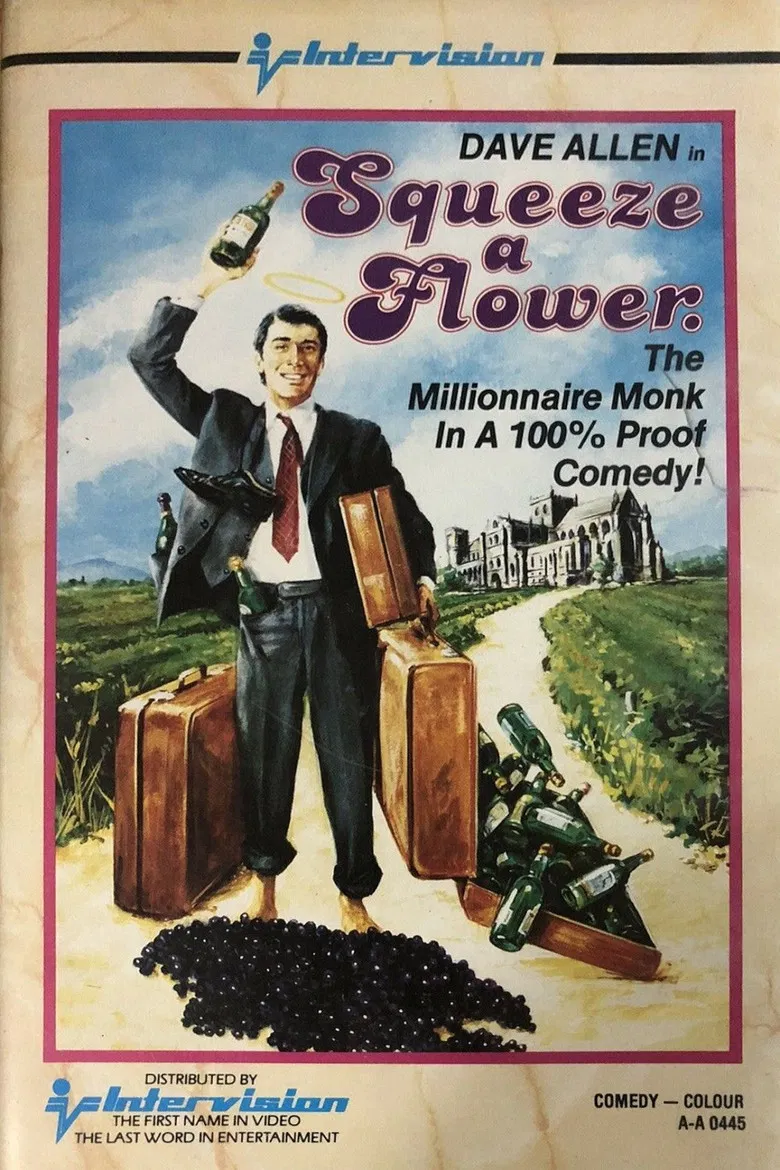 Squeeze a Flower poster background