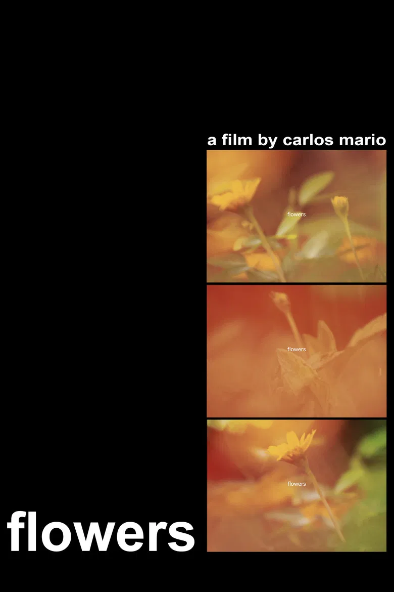 Flowers poster background