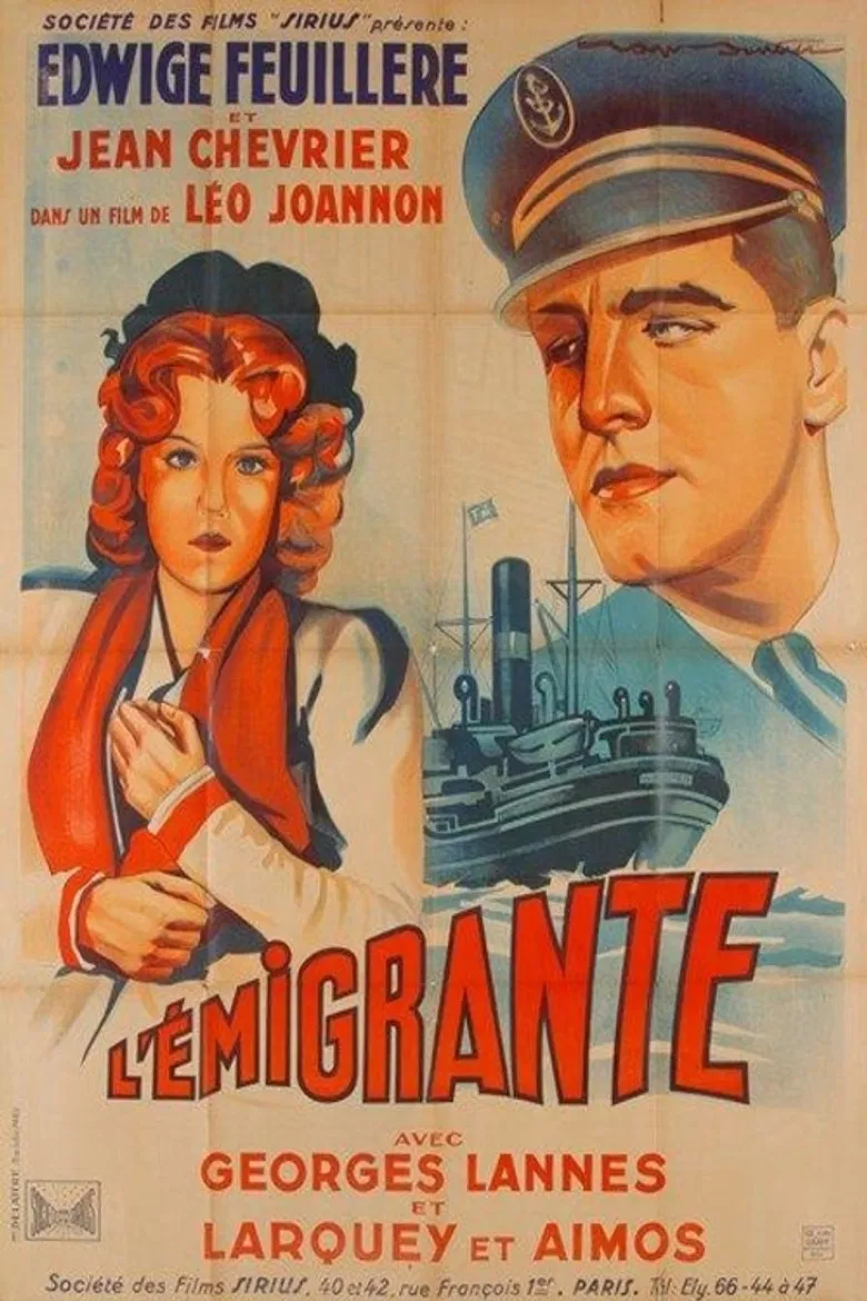 The Emigrant poster background