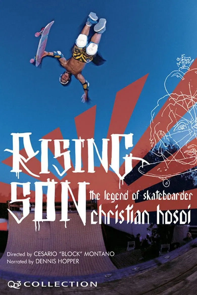 Rising Son: The Legend of Skateboarder Christian Hosoi poster background