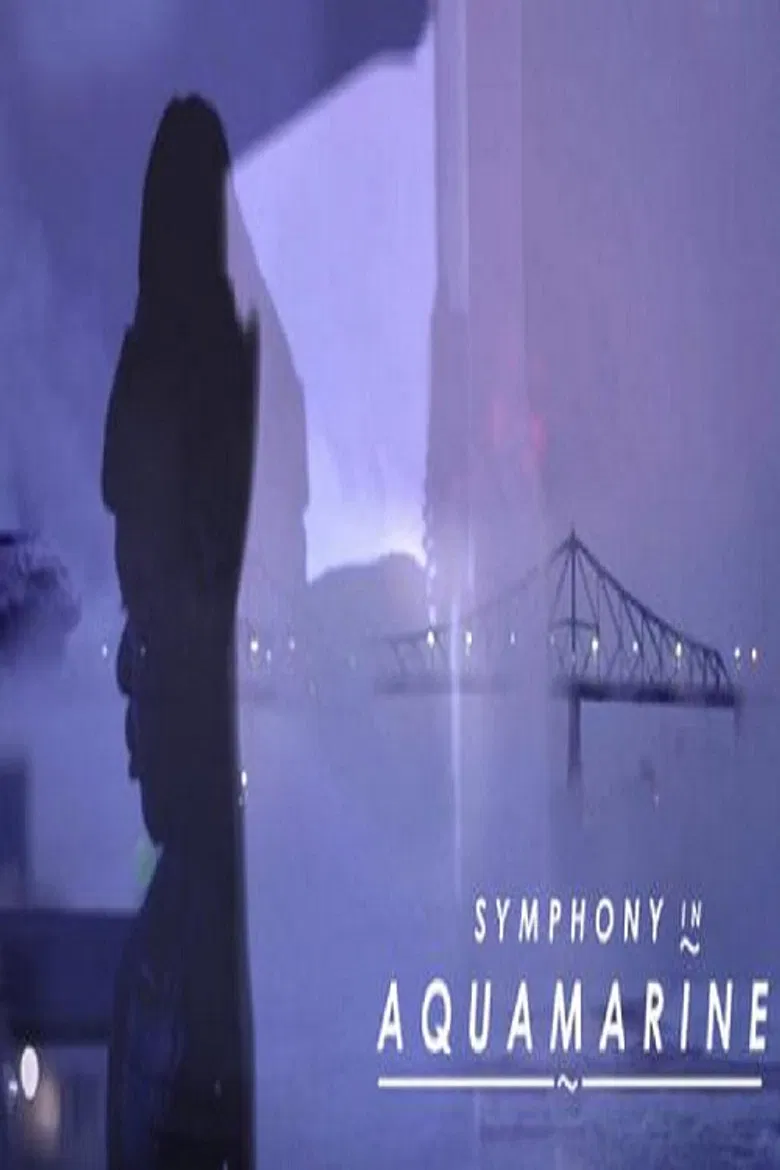 Symphony in Aquamarine poster background
