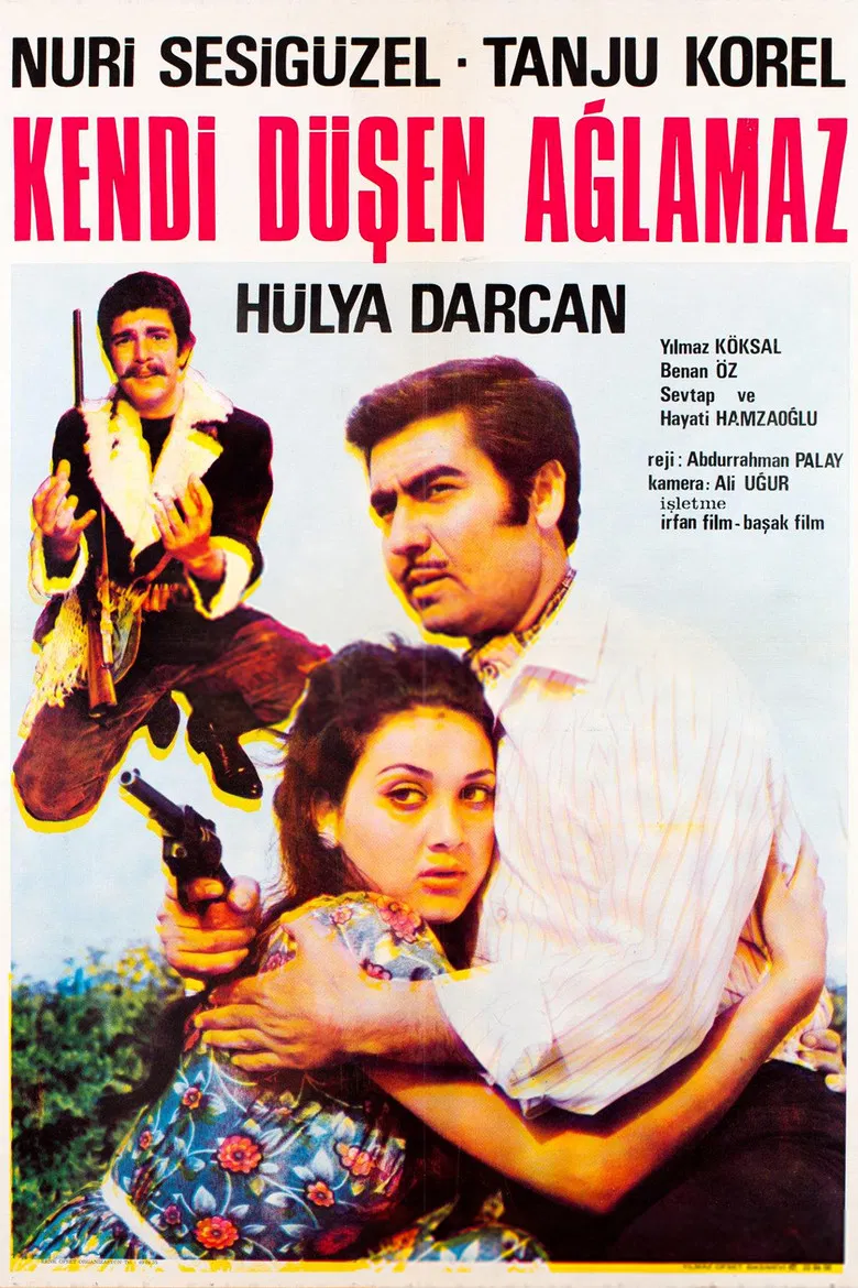 Kendi Düşen Ağlamaz poster background