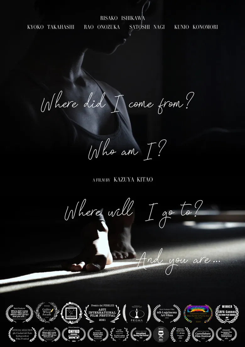 Where did I come from? Who am I? Where will I go to? And you are… poster background