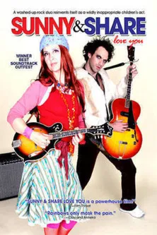 Sunny and Share Love You poster background