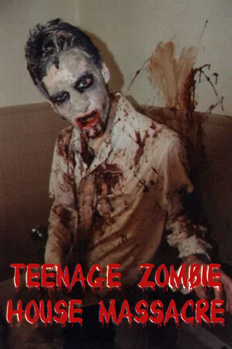 Teenage Zombie House Massacre poster background