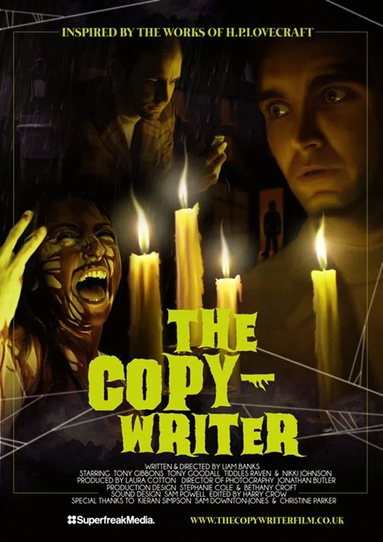The Copy-Writer poster background