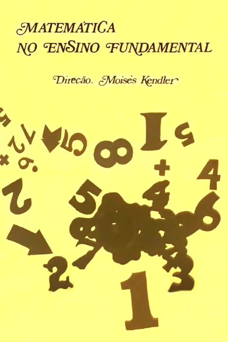 Matemática no ensino fundamental poster background