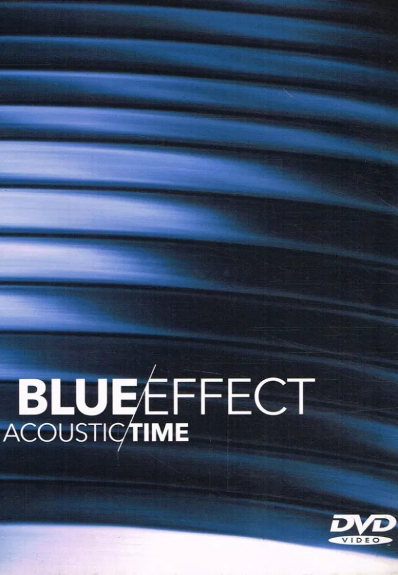 Blue Effect: Acoustic/Time poster background