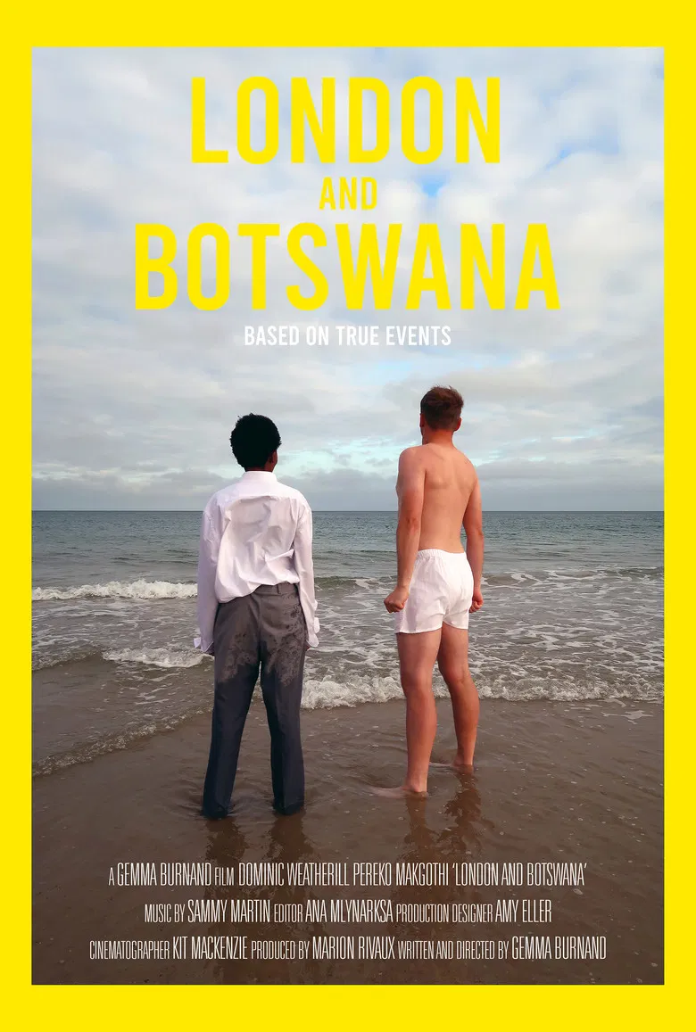London and Botswana poster background