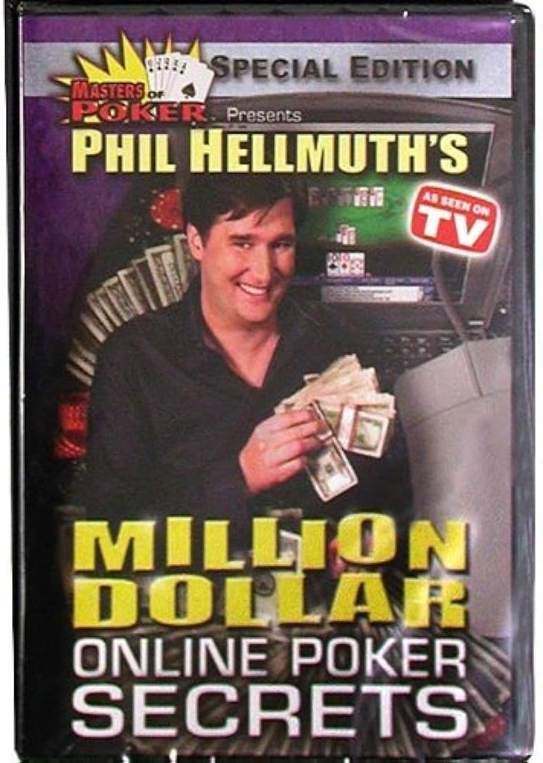 Phil Hellmuth's Million Dollar Online Poker Secrets poster background