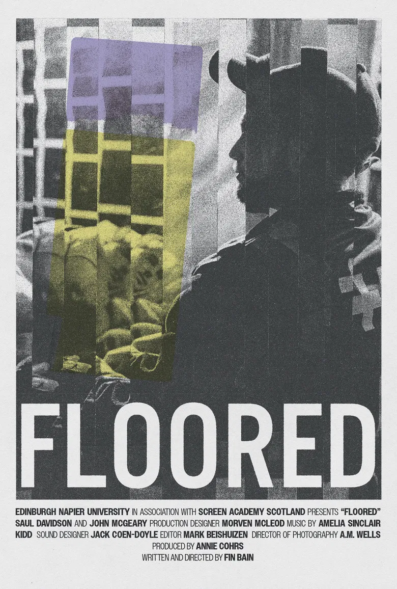 Floored poster background
