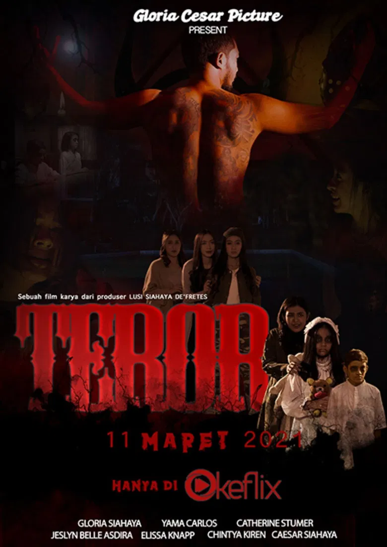 Teror poster background