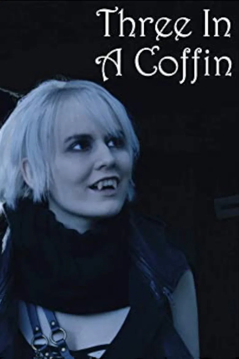 Three in a Coffin poster background