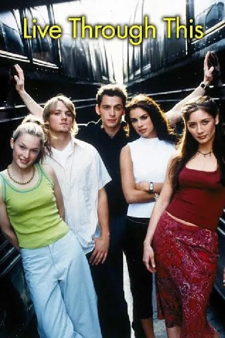 Live Through This poster background