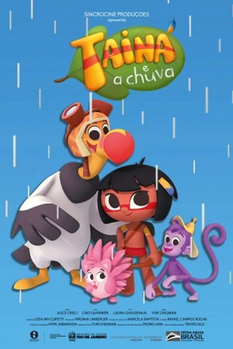 Tainá e a Chuva poster background