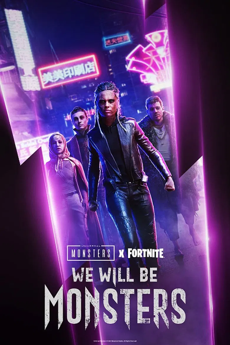 We Will Be Monsters poster background