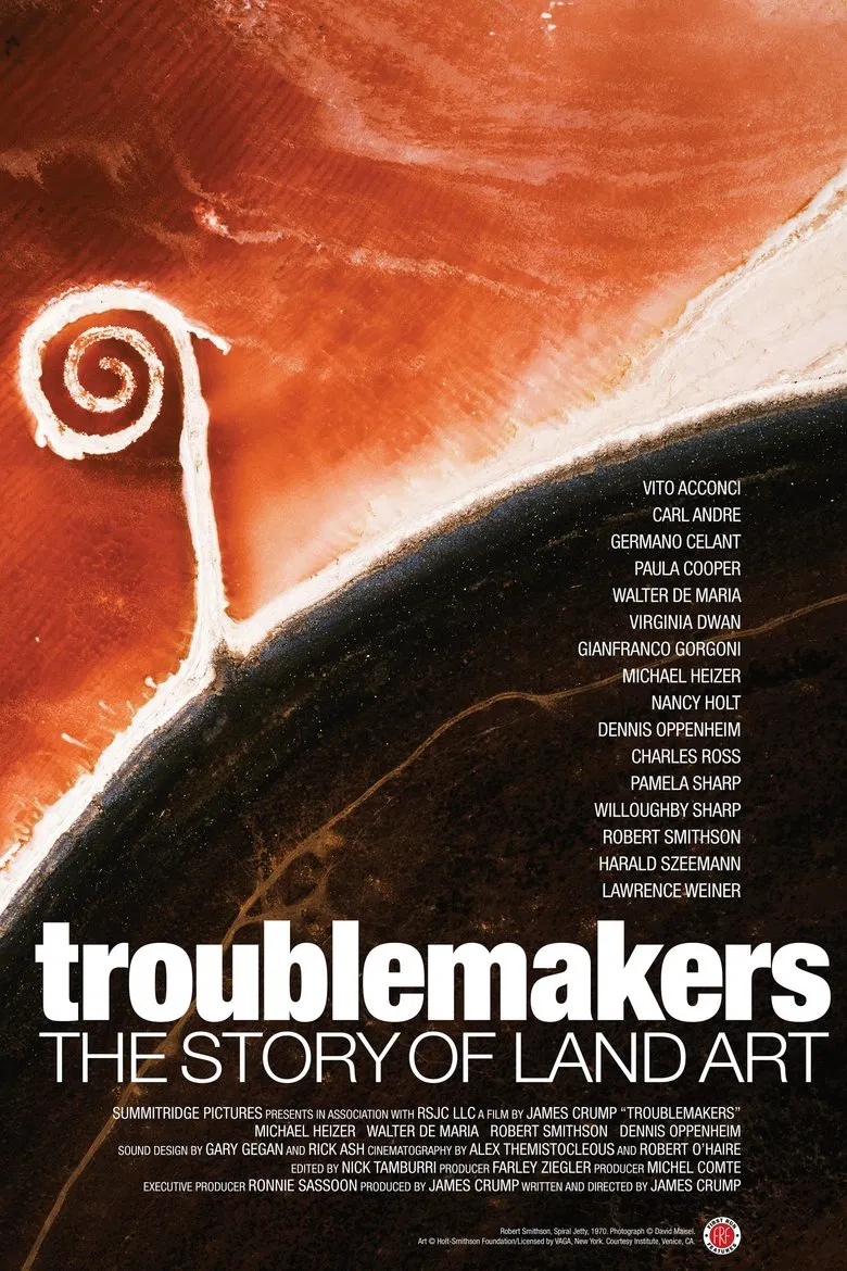 Troublemakers: The Story of Land Art poster background