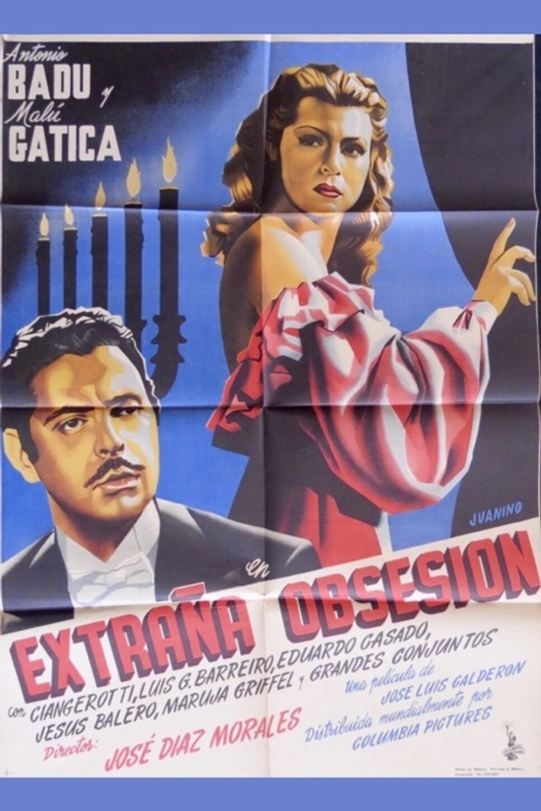 Extraña obsesión poster background