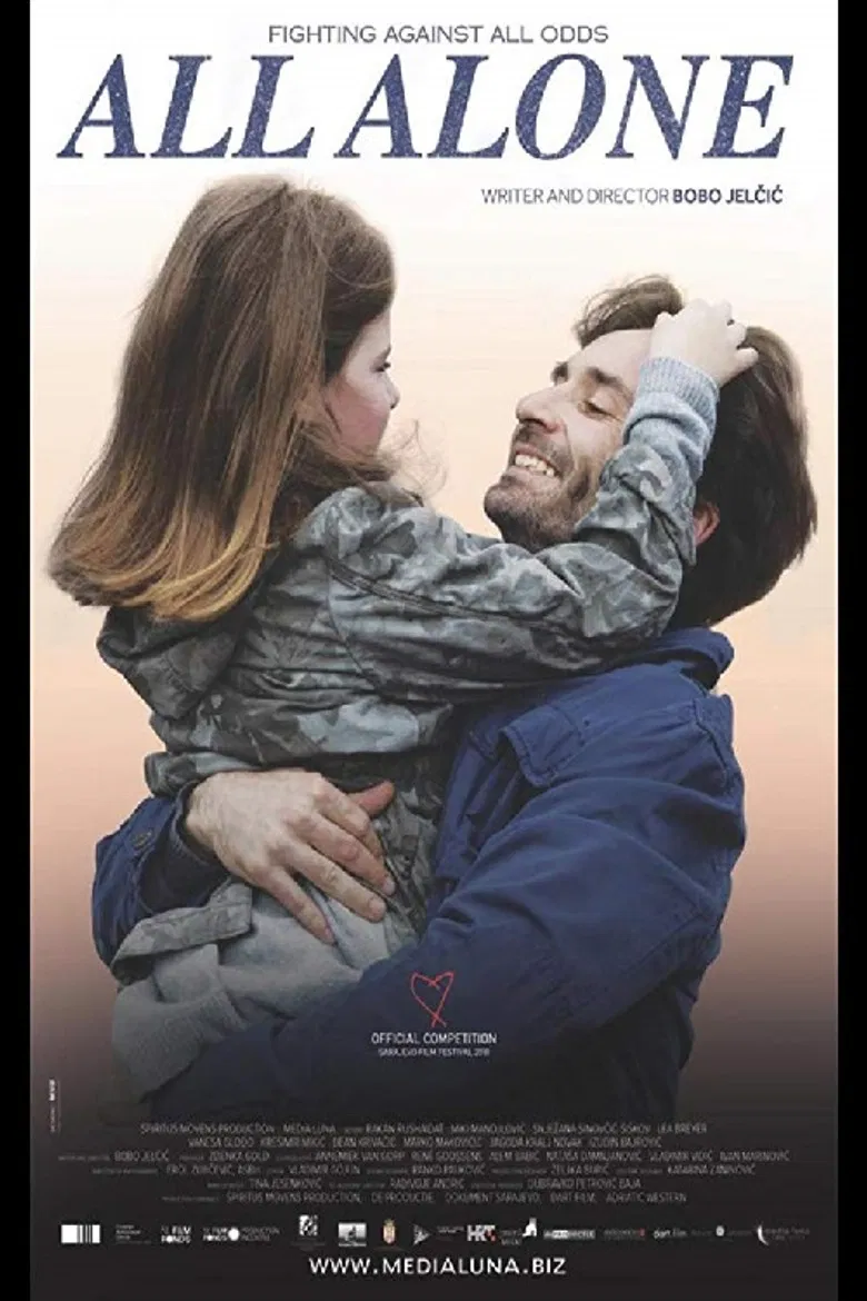 All Alone poster background