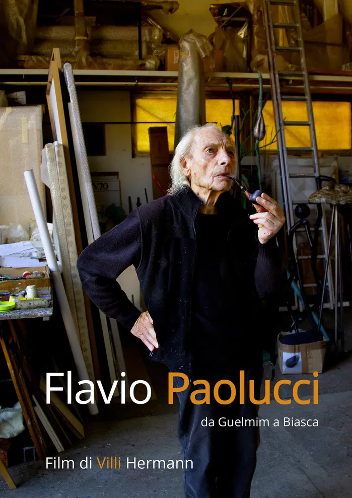 Flavio Paolucci. From Guelmim to Biasca poster background