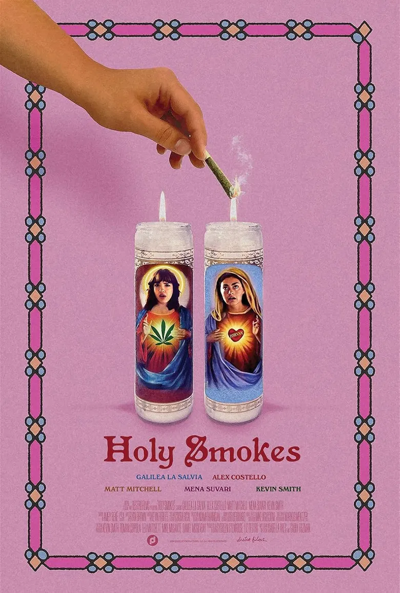 Holy Smokes poster background