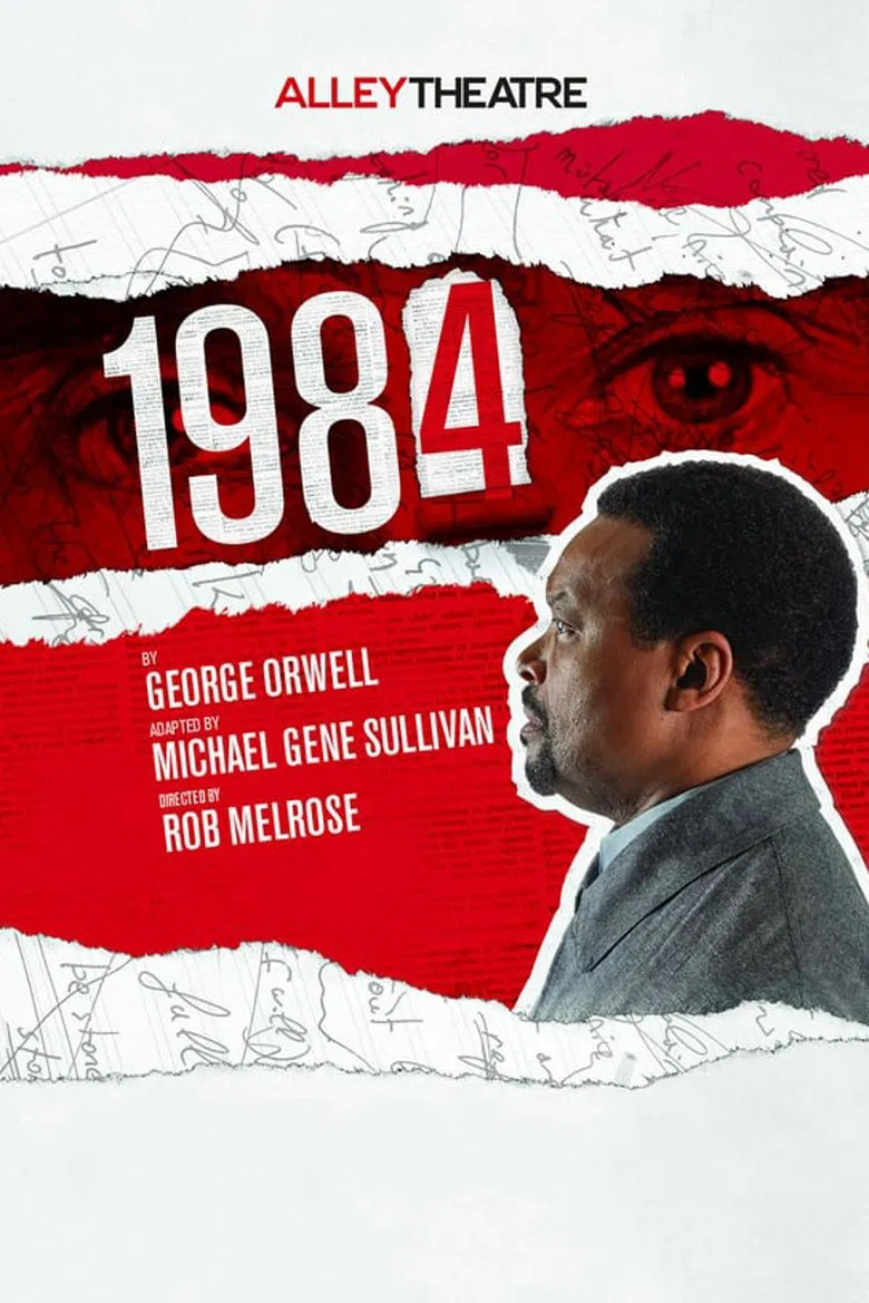 1984 poster background