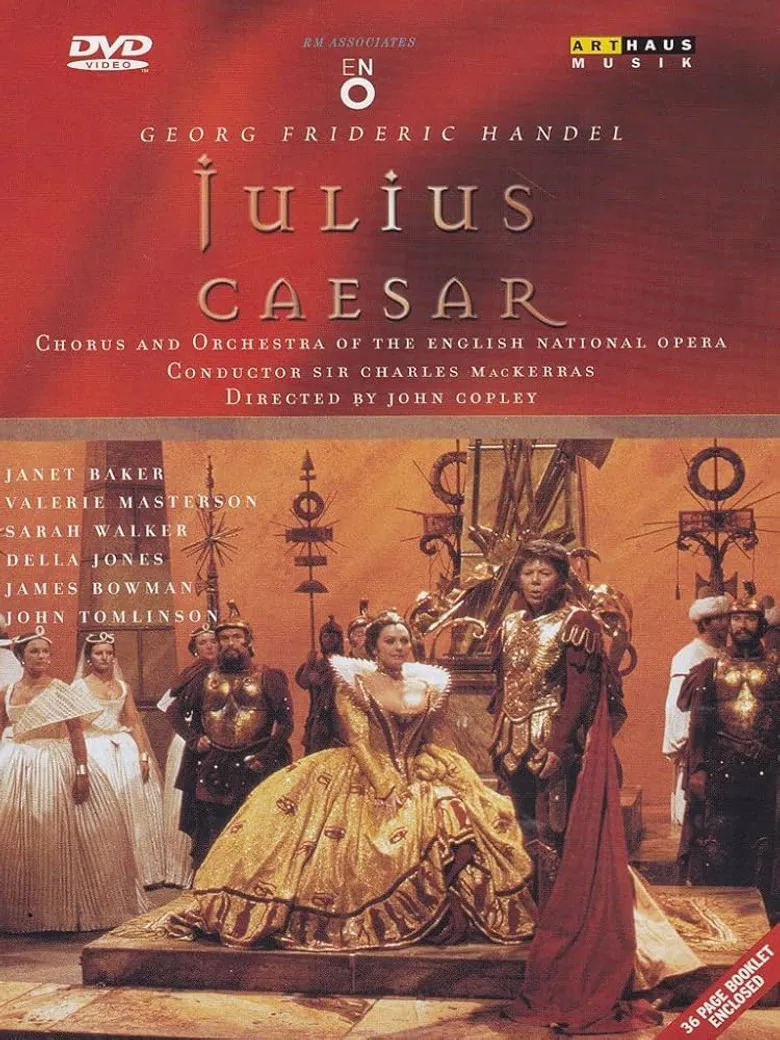 Handel: Gulio Cesare poster background