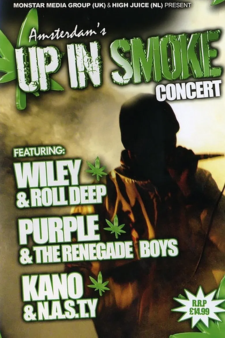 Amsterdam's Up In Smoke Concert poster background