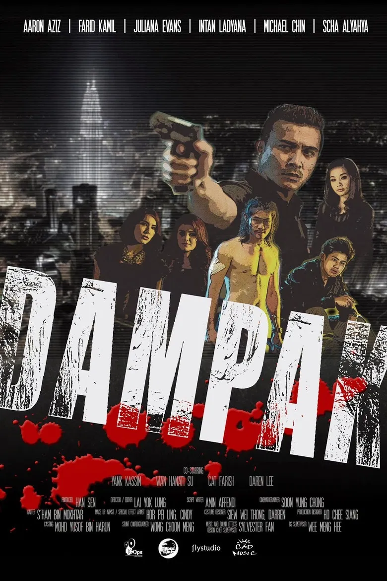 Dampak poster background