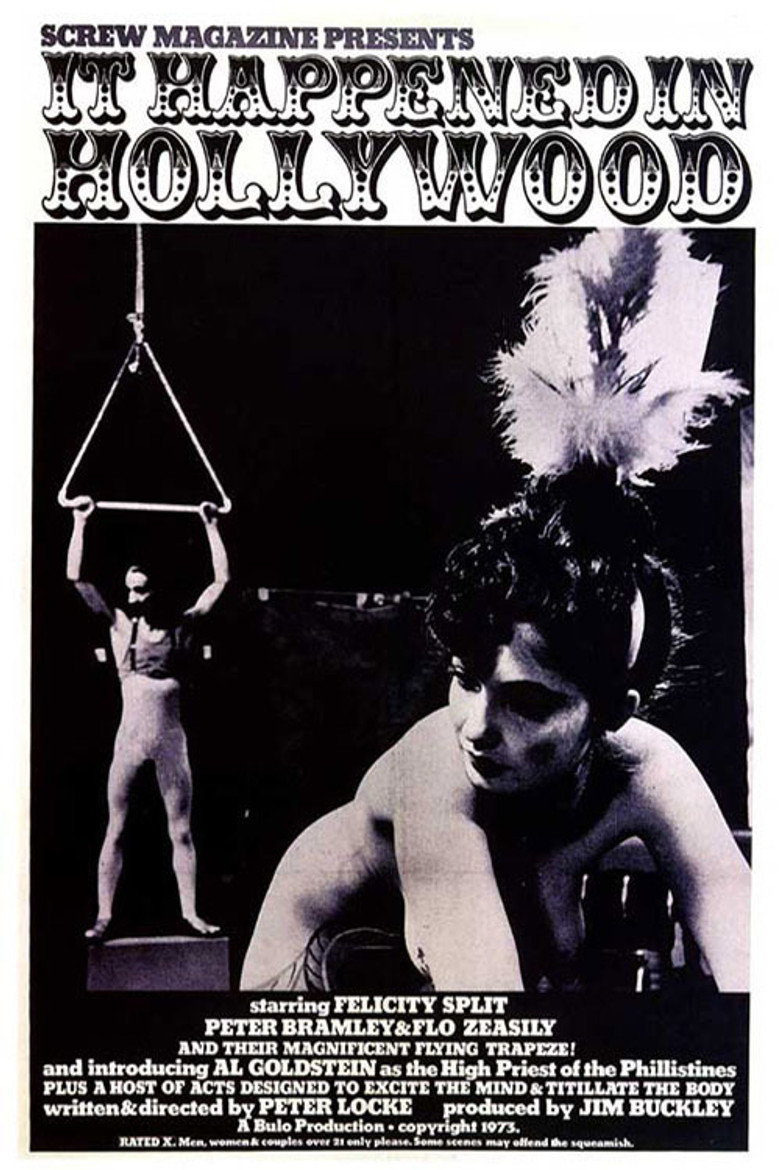 It Happened in Hollywood poster background