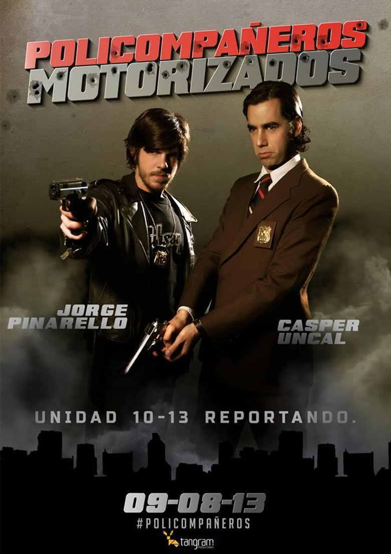 Policompañeros motorizados poster background