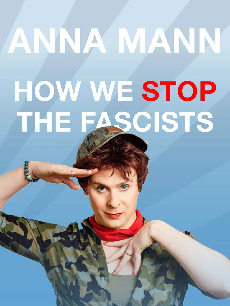 Anna Mann - How We Stop The Fascists poster background