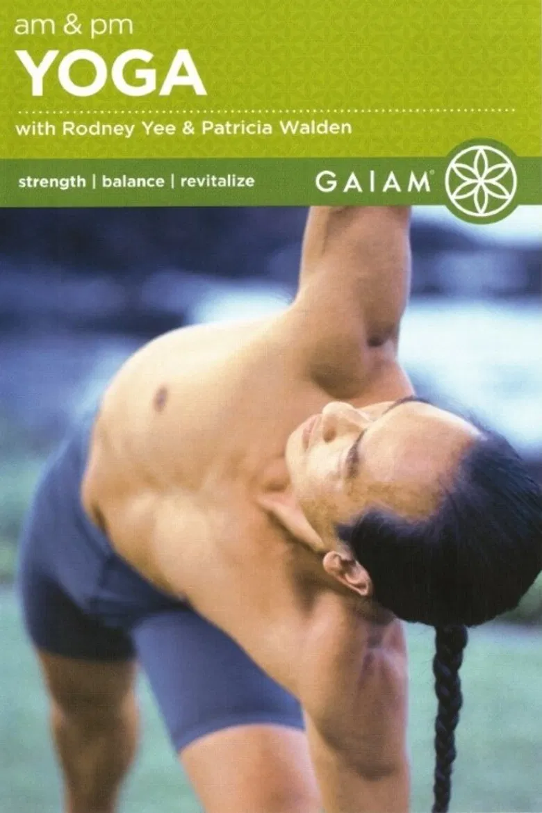 Rodney Yee's AM PM Yoga poster background