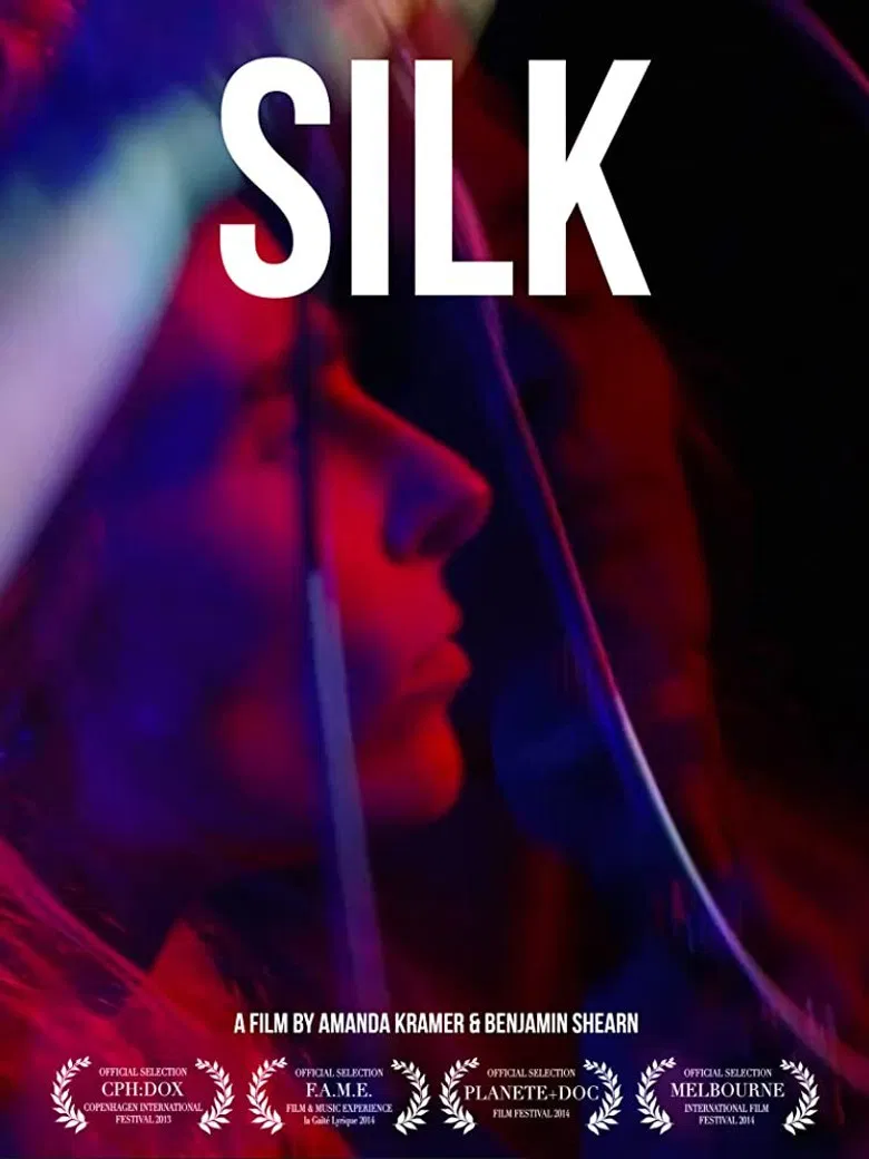 Silk poster background