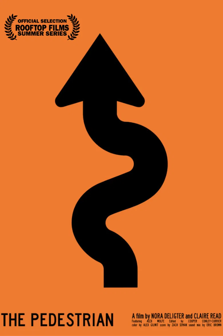 The Pedestrian poster background