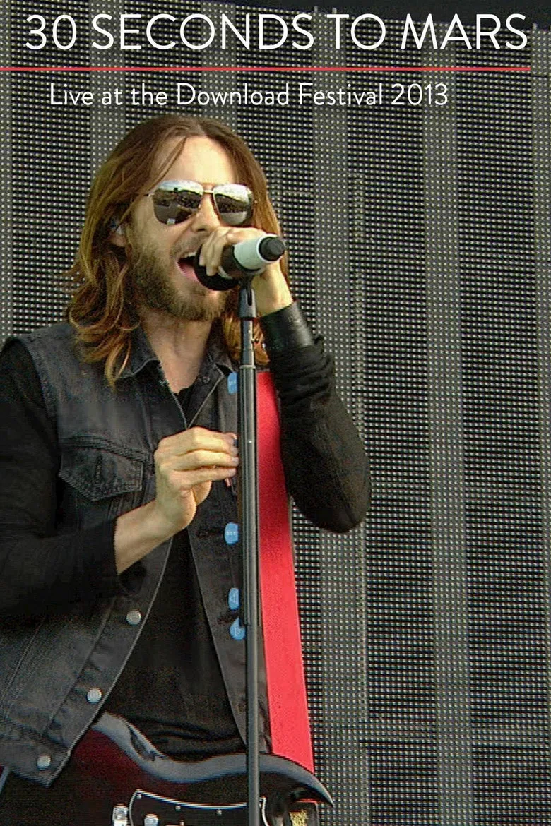 30 Seconds to Mars | Live at Download Festival 2013 poster background