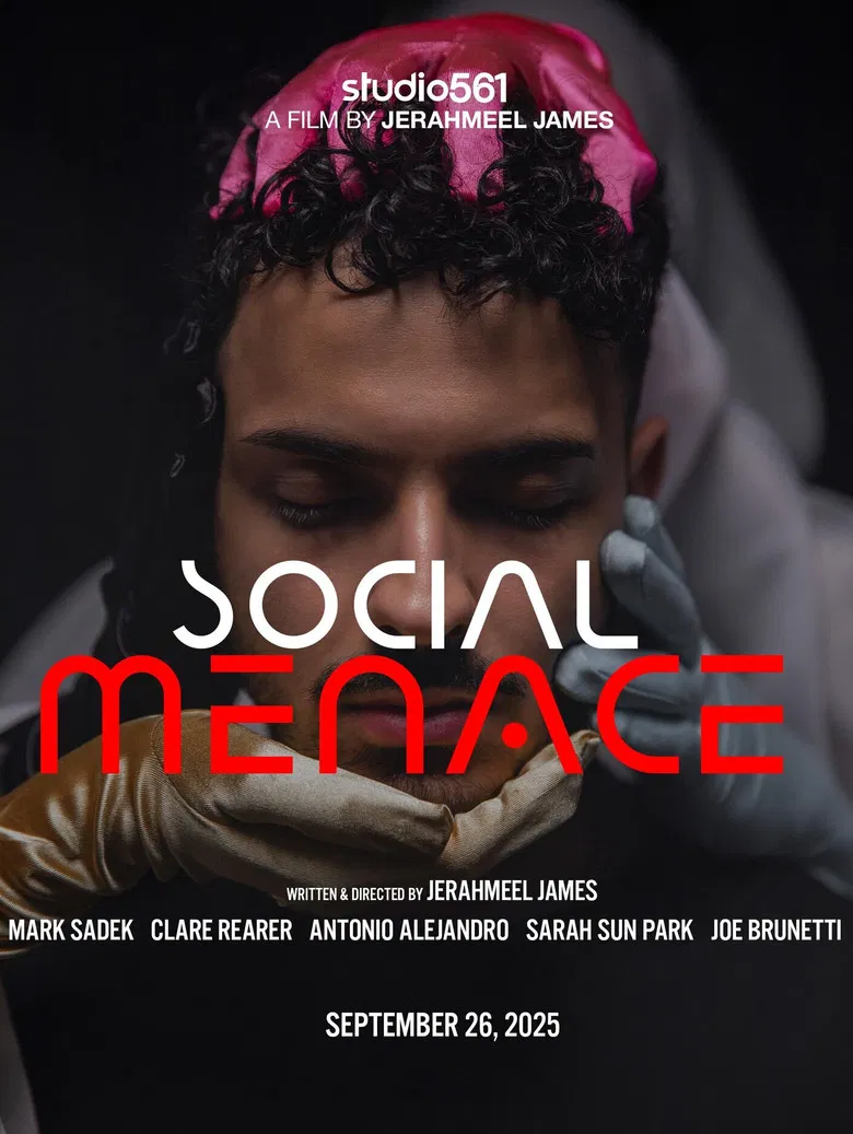 Social Menace poster background