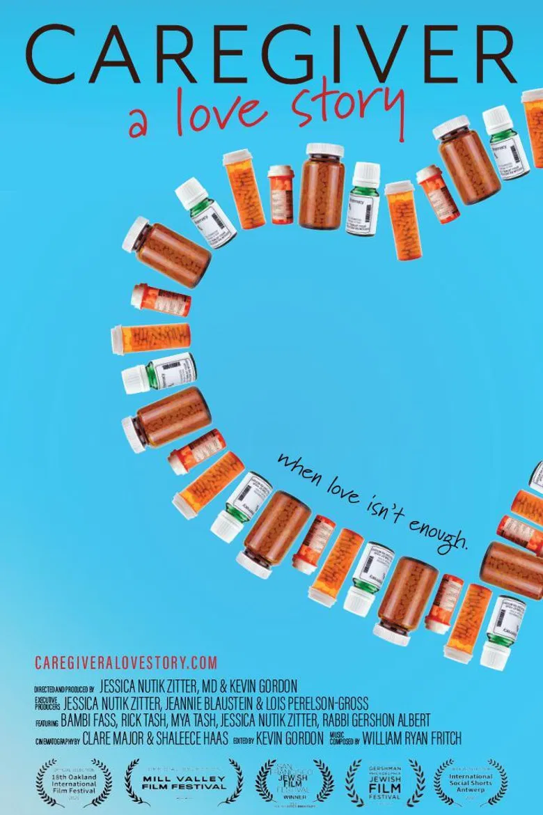 Caregiver: A Love Story poster background