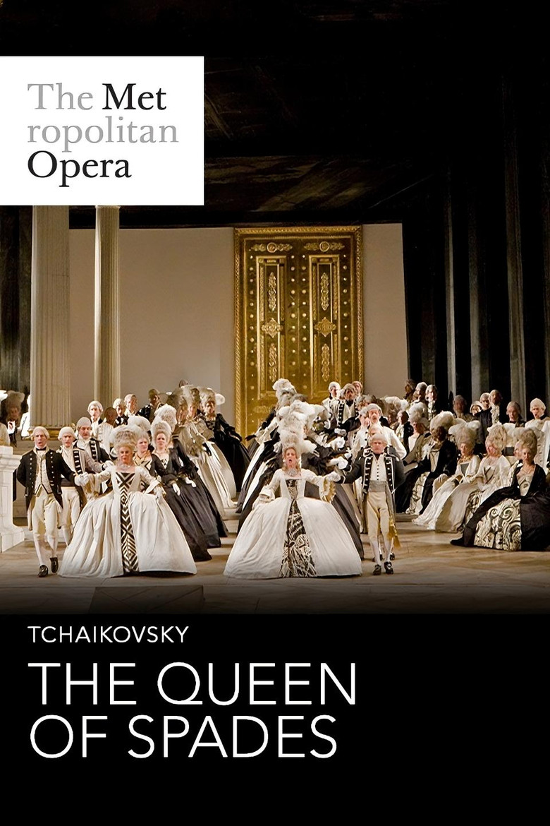 The Metropolitan Opera: The Queen of Spades poster background