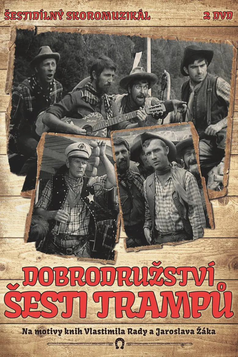 Dobrodružství šesti trampů poster background