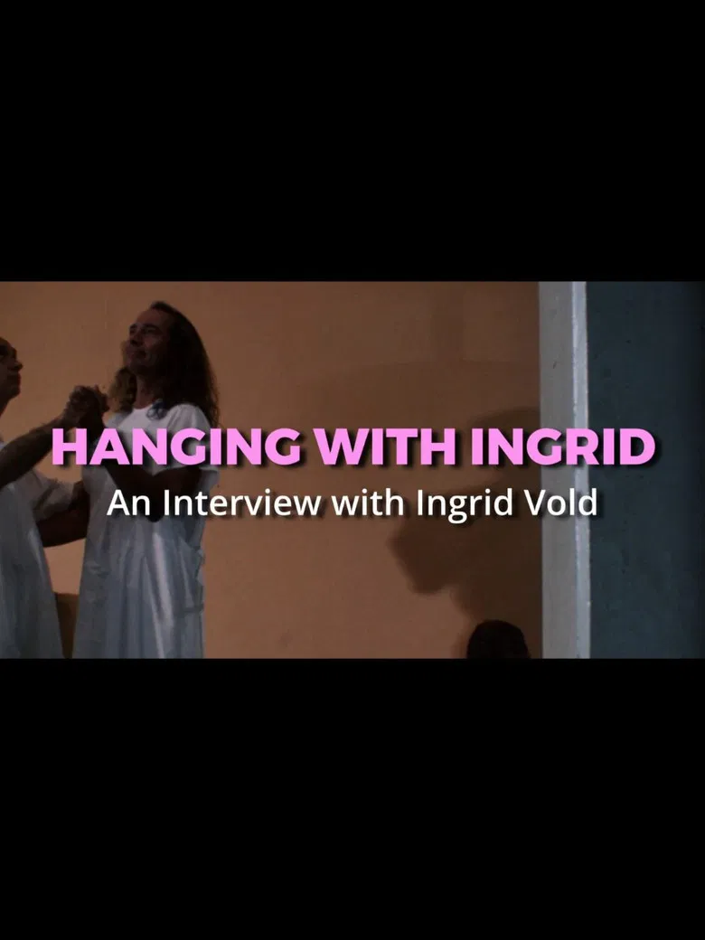 Hanging with Ingrid poster background