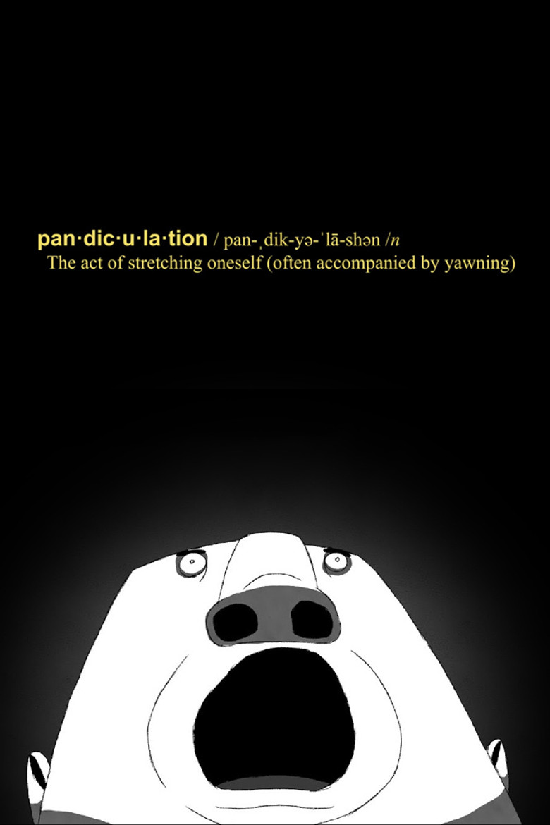 Pandiculation poster background
